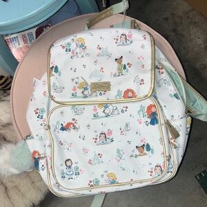 Disney animators Princess Backpack with Gold and Mint Accents